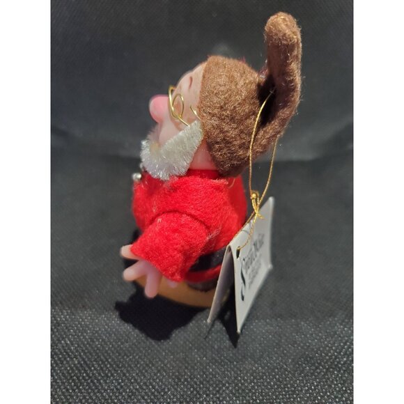 Disney Snow White Seven Dwarfs Doc Vintage Christmas Ornament Hong Kong - Picture 5 of 10